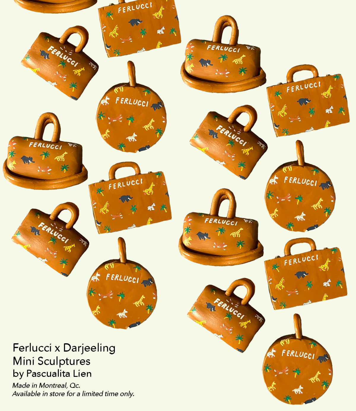 Ferlucci x Darjeeling Mini Sculptures by Pascualita Lien
